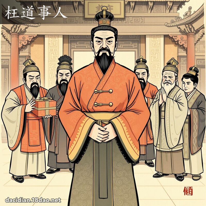 枉道事人 配图