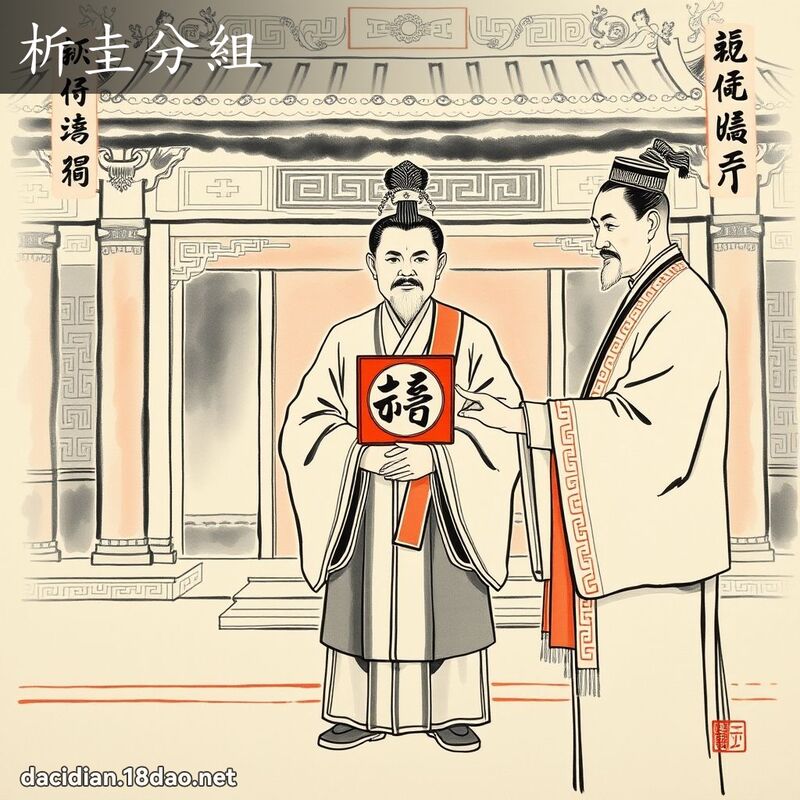 析圭分组 配图