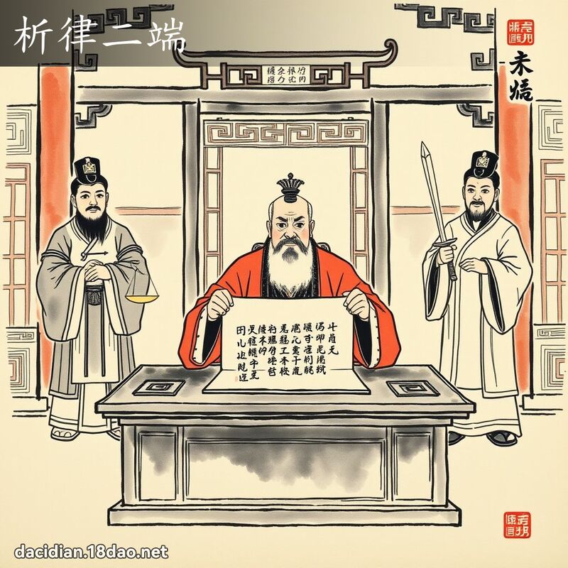 析律二端 配图