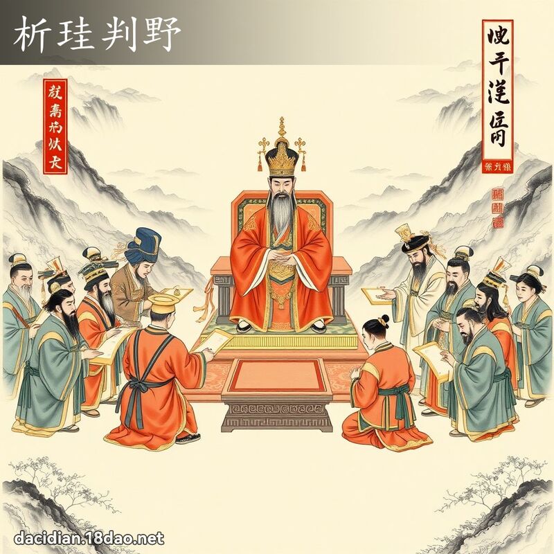 析珪判野 配图