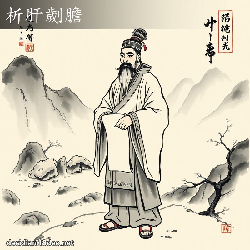 析肝劌胆 配图