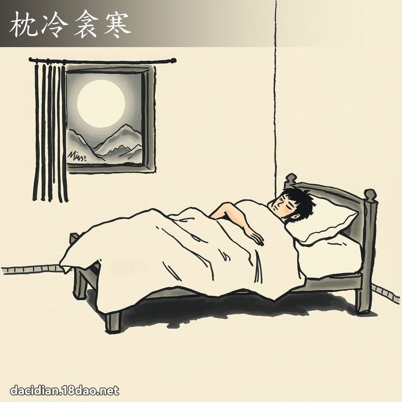 枕冷衾寒 配图