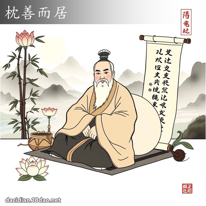 枕善而居 配图