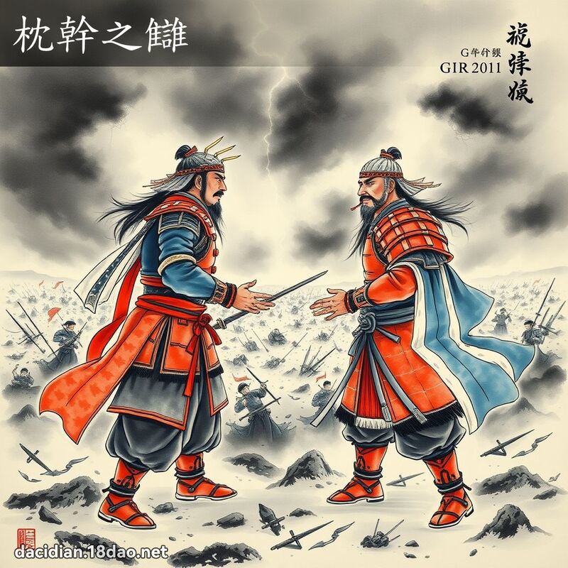枕干之讎 配图