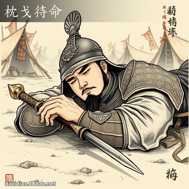 枕戈待命 配图