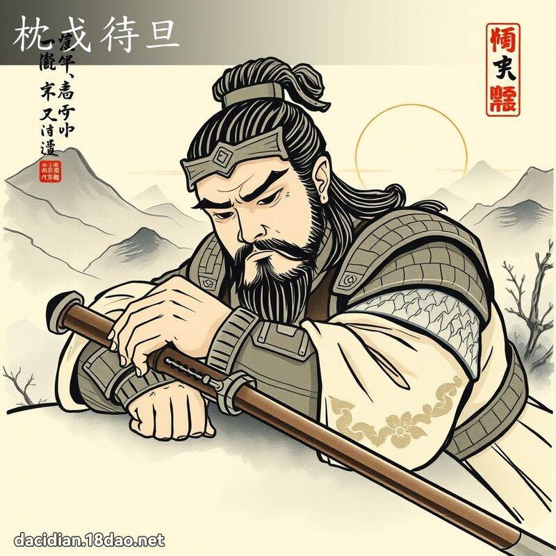 枕戈待旦 配图