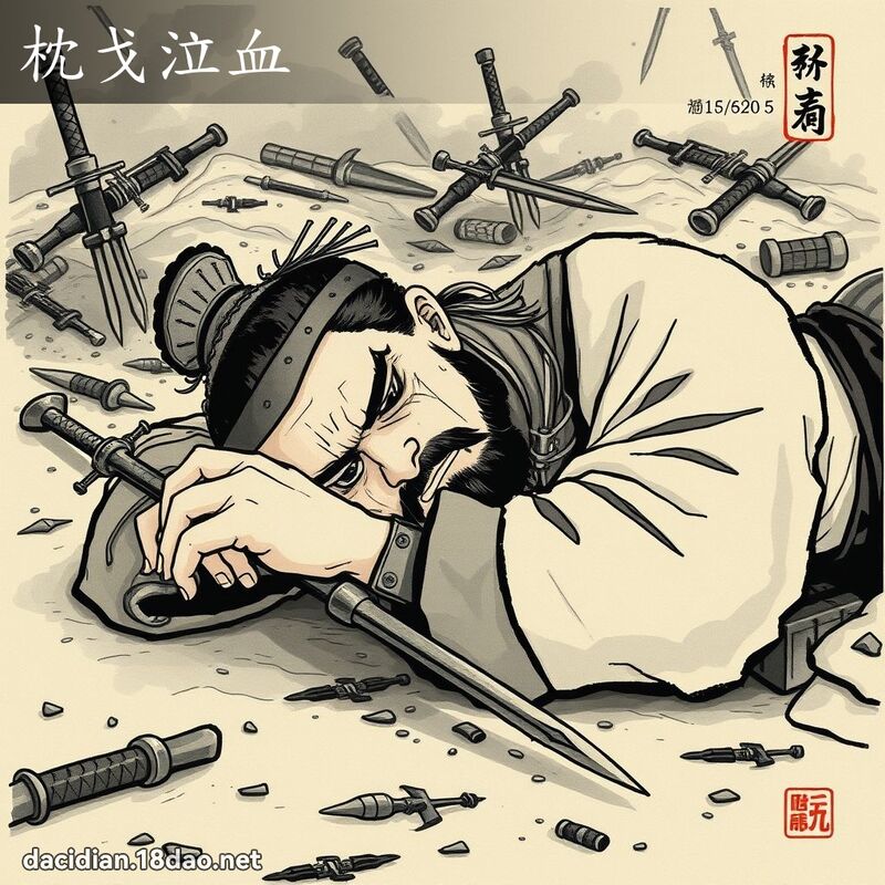 枕戈泣血 配图