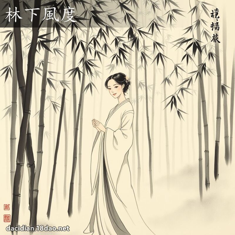 林下風度 配图