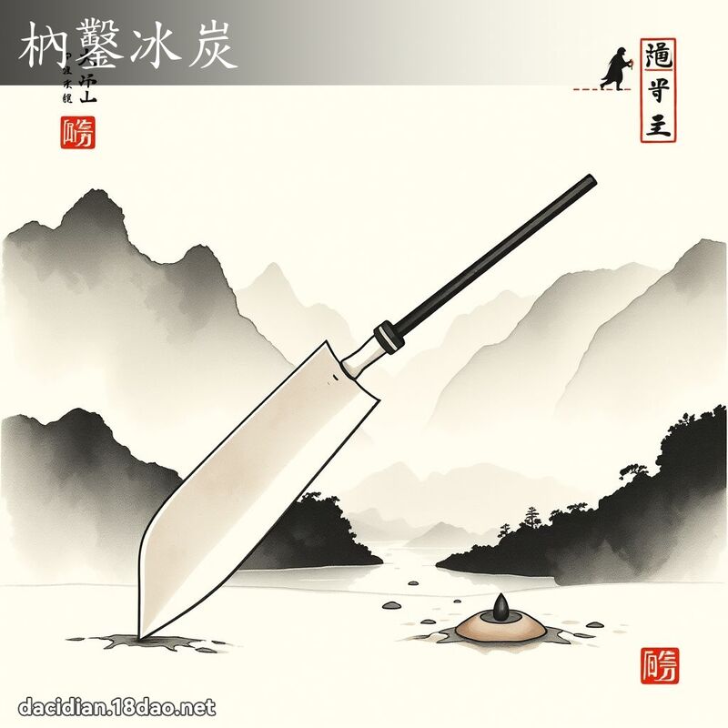 枘鑿冰炭 配图