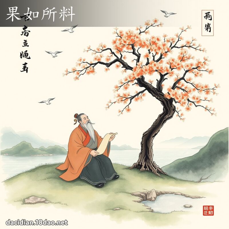 果如所料 配图