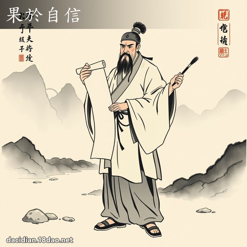 果於自信 配图
