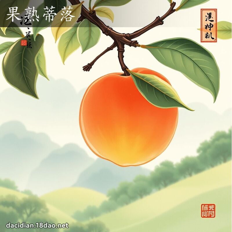 果熟蒂落 配图