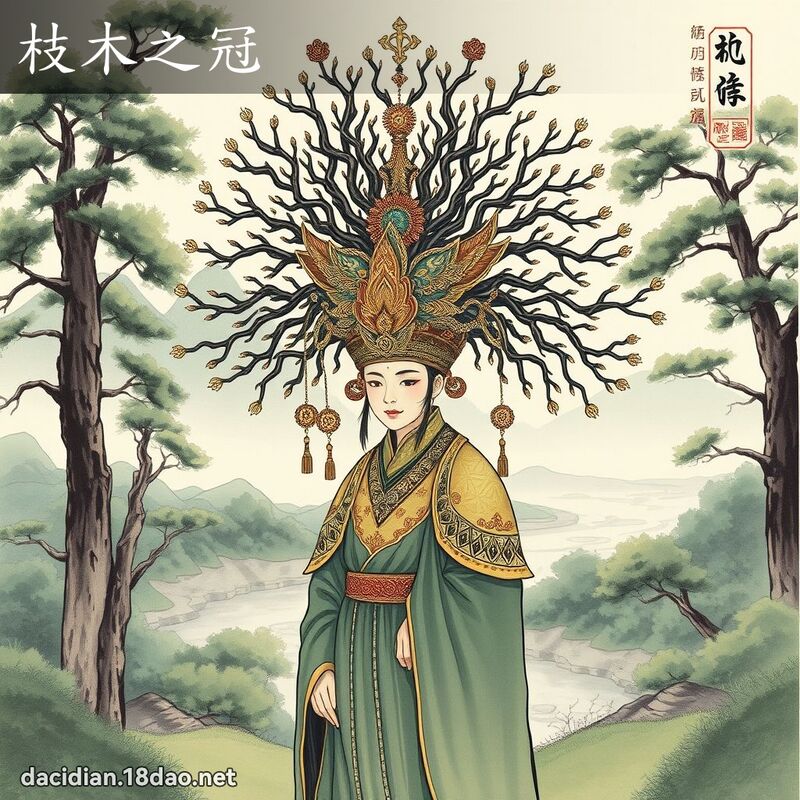 枝木之冠 配图