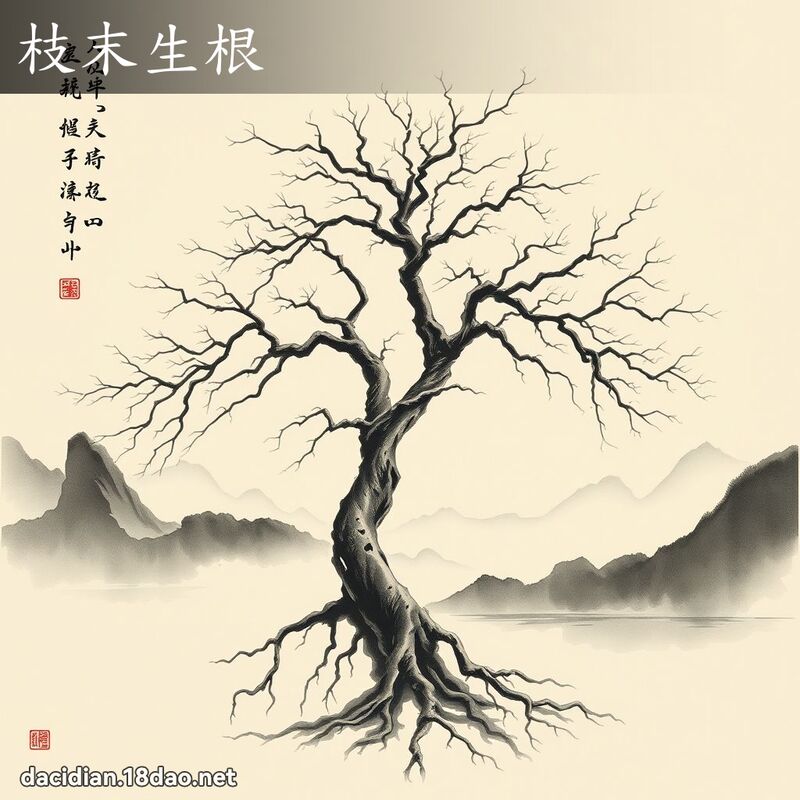 枝末生根 配图