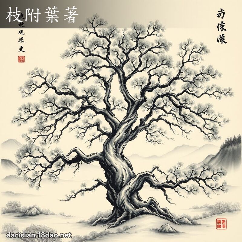 枝附葉著 配图