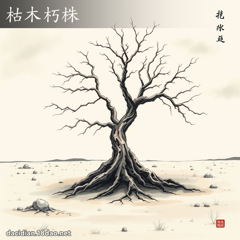 枯木朽株 配图