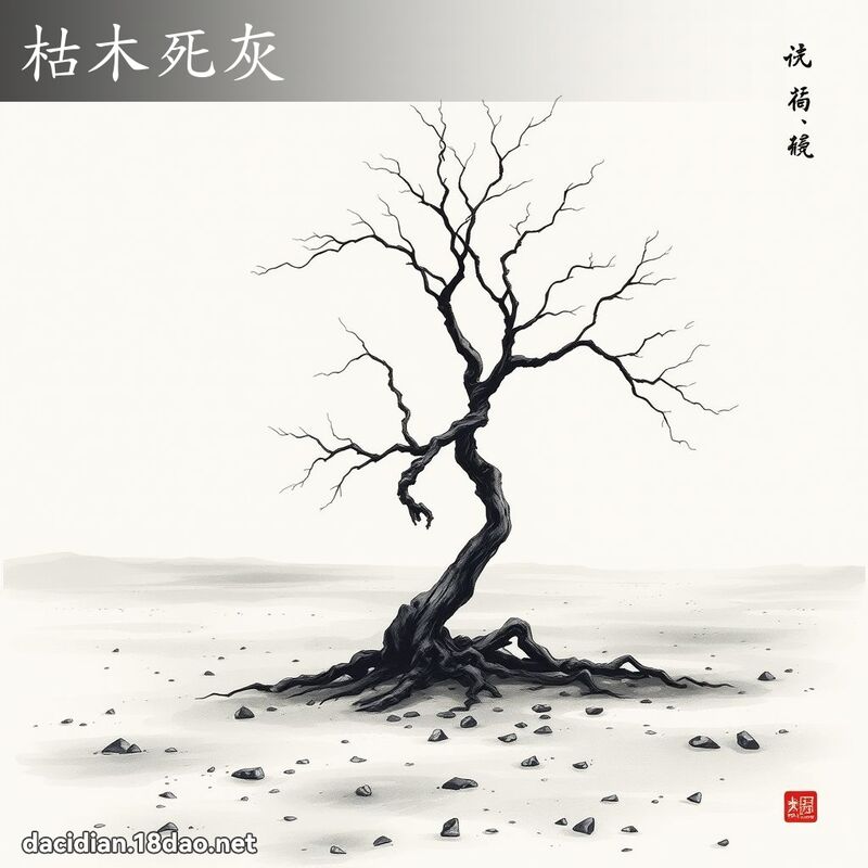 枯木死灰 配图