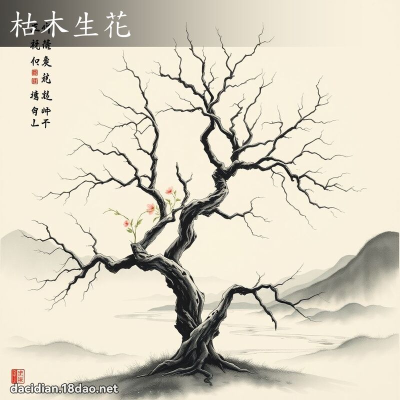 枯木生花 配图