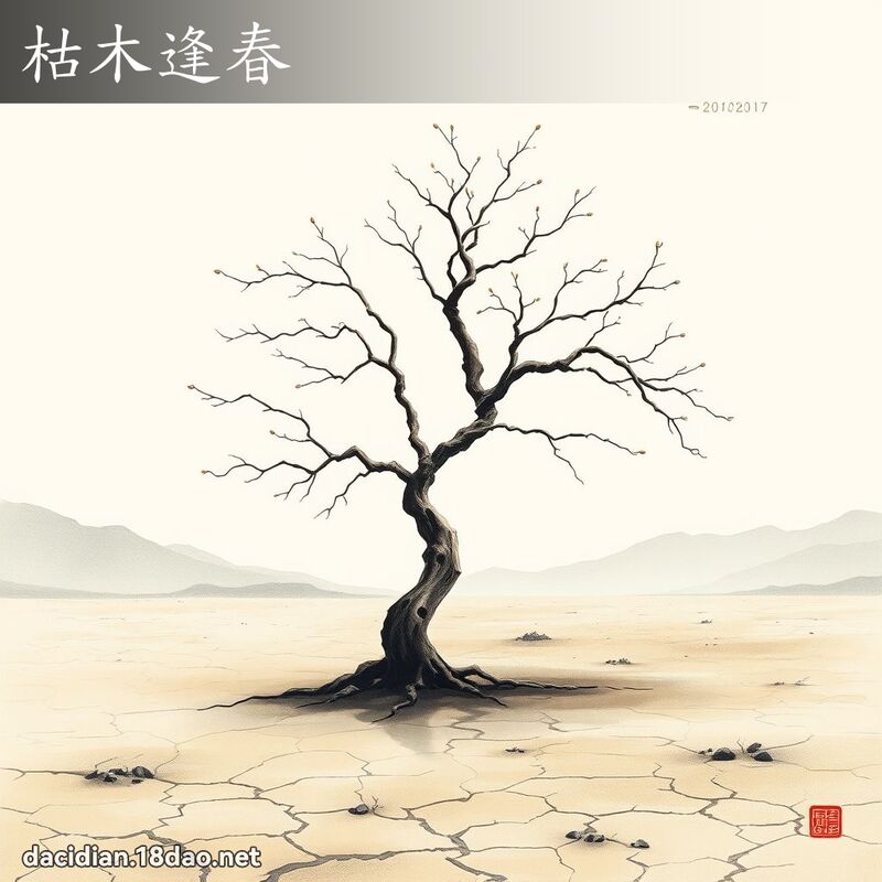 枯木逢春 配图