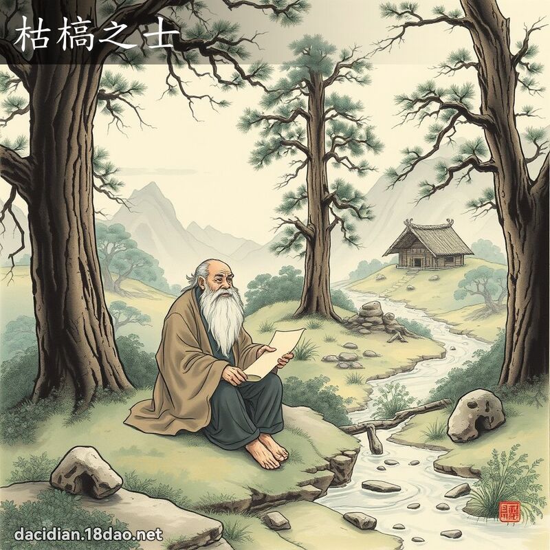 枯槁之士 配图