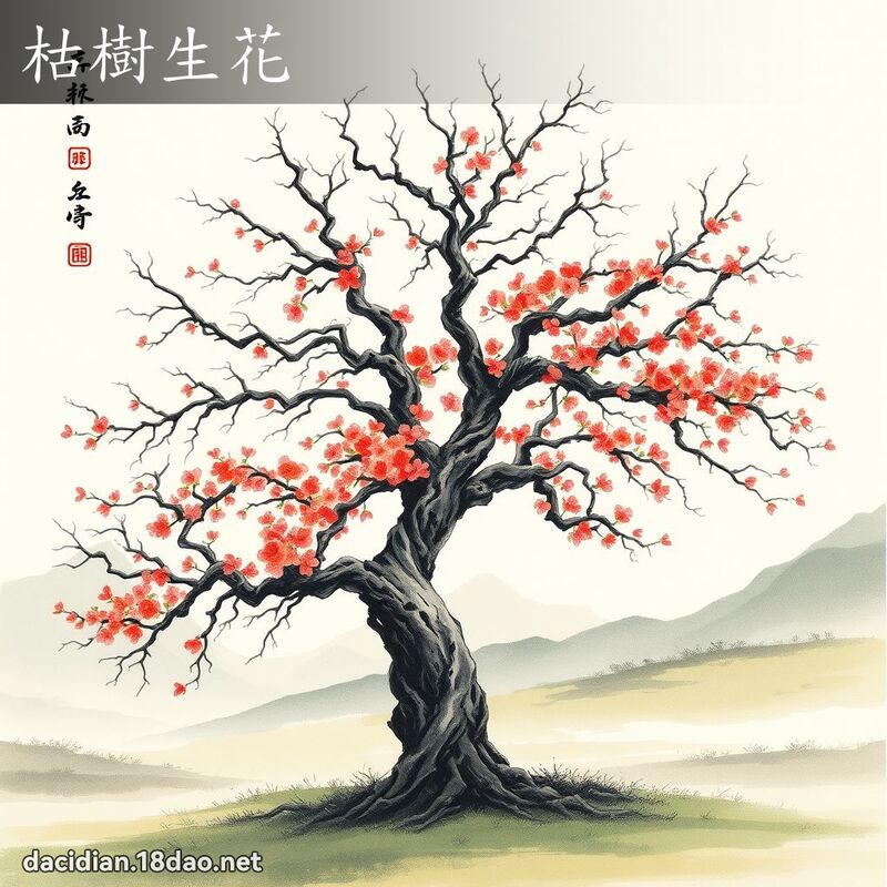 枯樹生花 配图