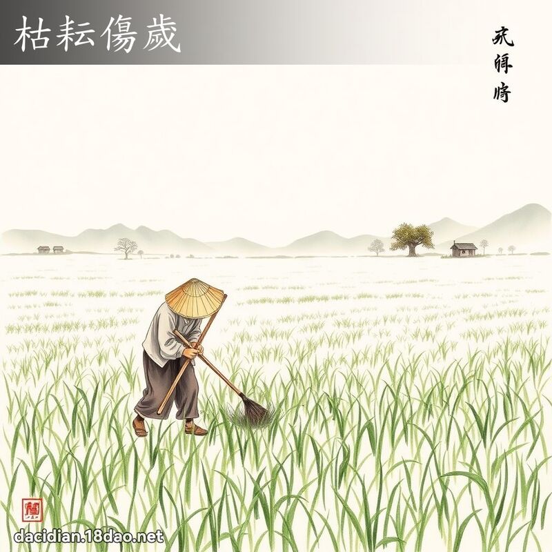 枯耘傷歲 配图