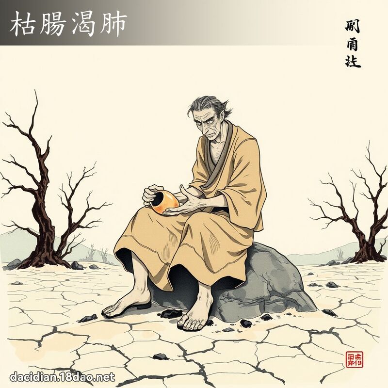 枯腸渴肺 配图