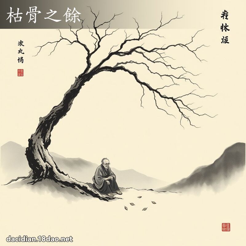 枯骨之餘 配图