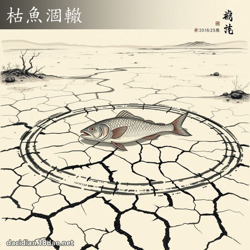 枯鱼涸辙 配图