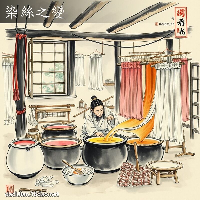 染丝之变 配图