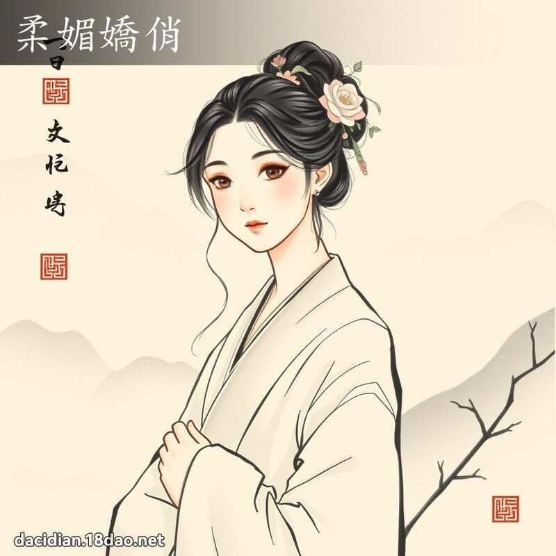 柔媚娇俏 配图