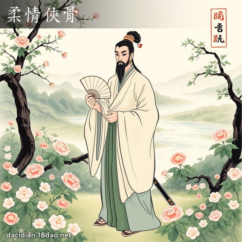 柔情侠骨 配图