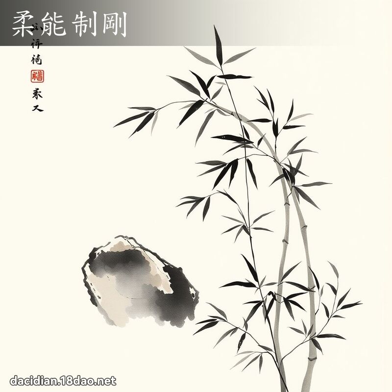 柔能制刚 配图