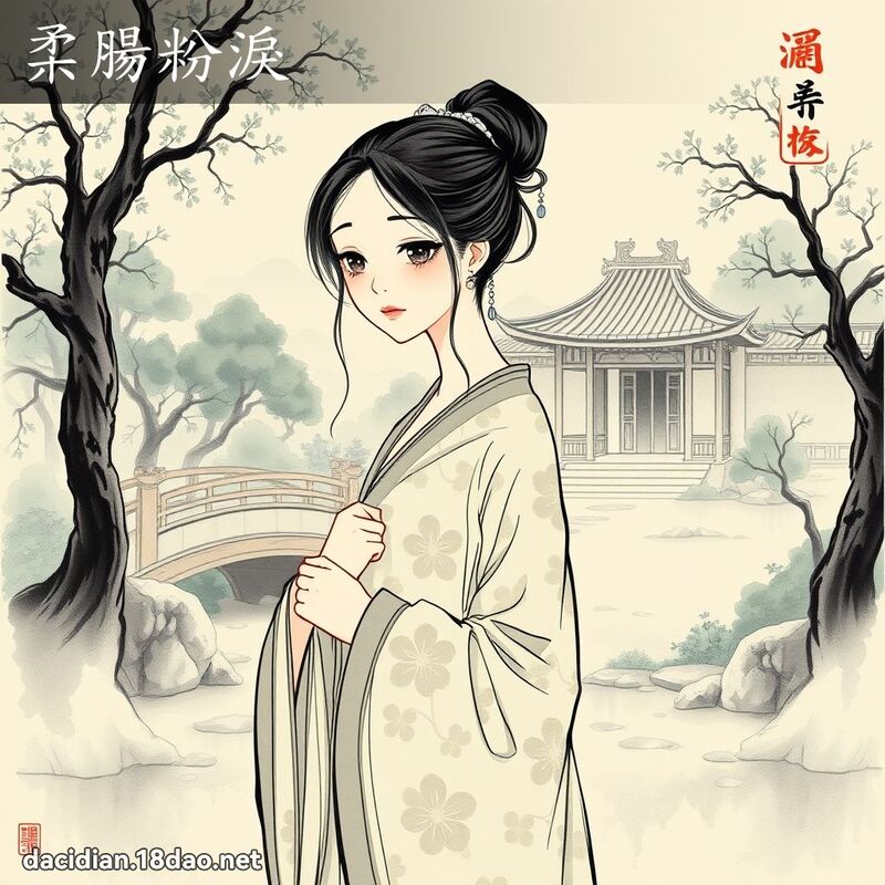 柔肠粉泪 配图