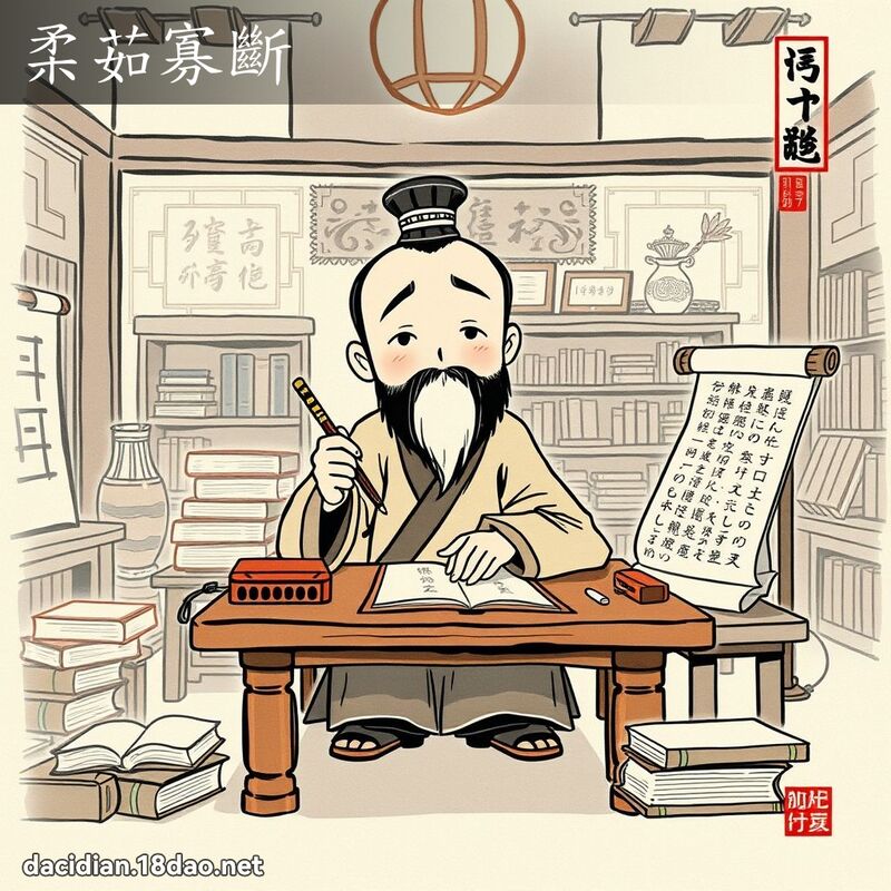 柔茹寡断 配图