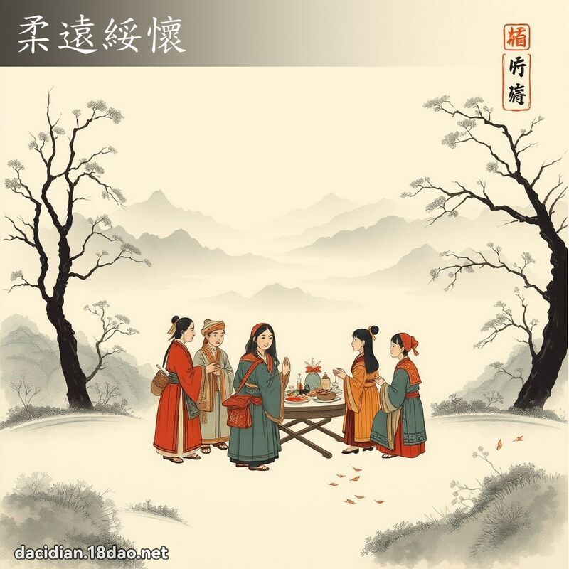 柔远绥怀 配图