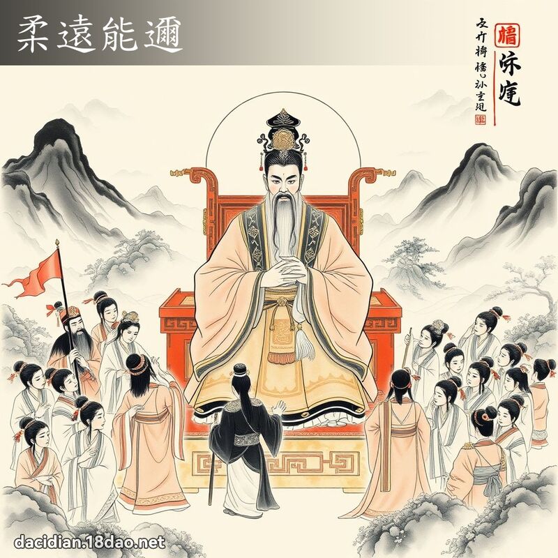 柔远能邇 配图