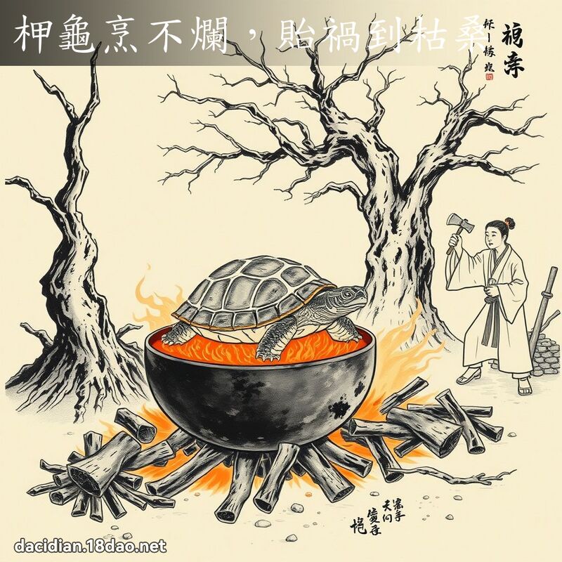 柙龟烹不烂,貽祸到枯桑 配图