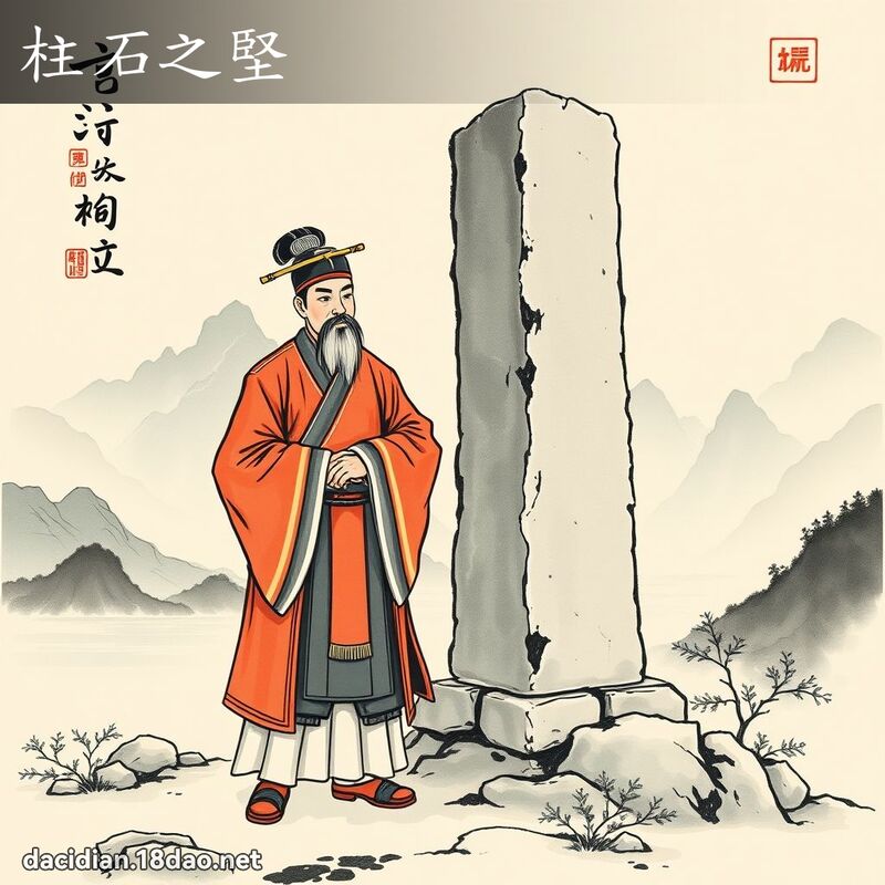 柱石之坚 配图