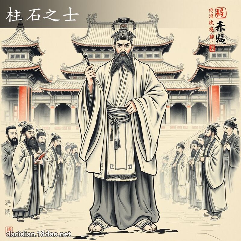 柱石之士 配图