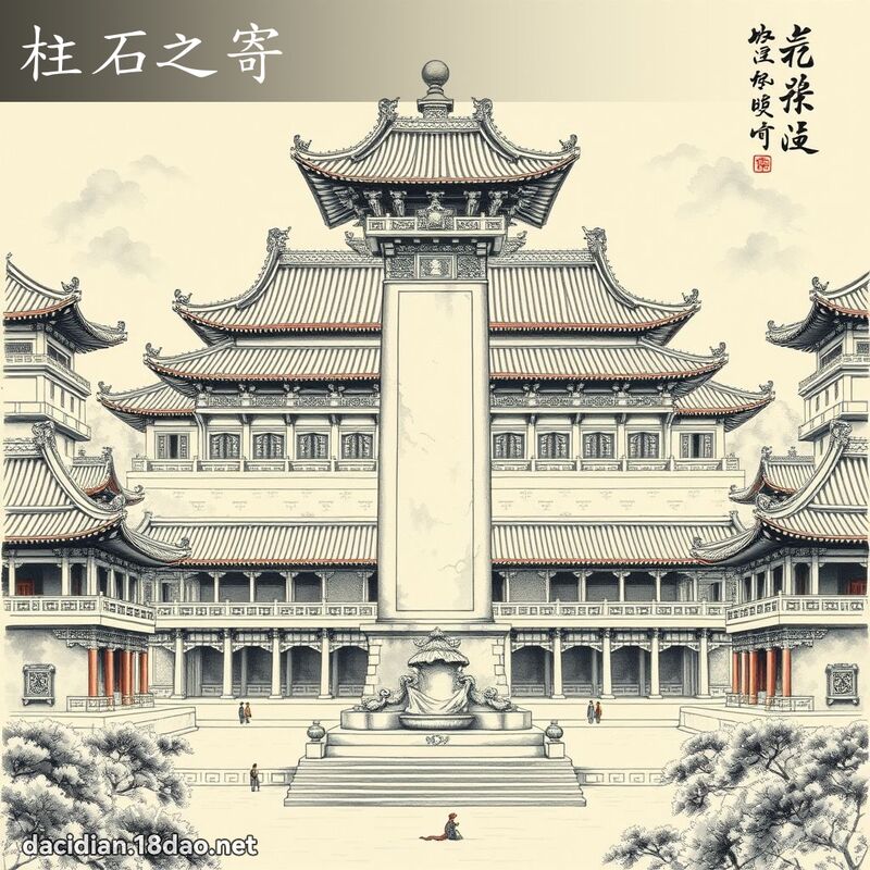 柱石之寄 配图