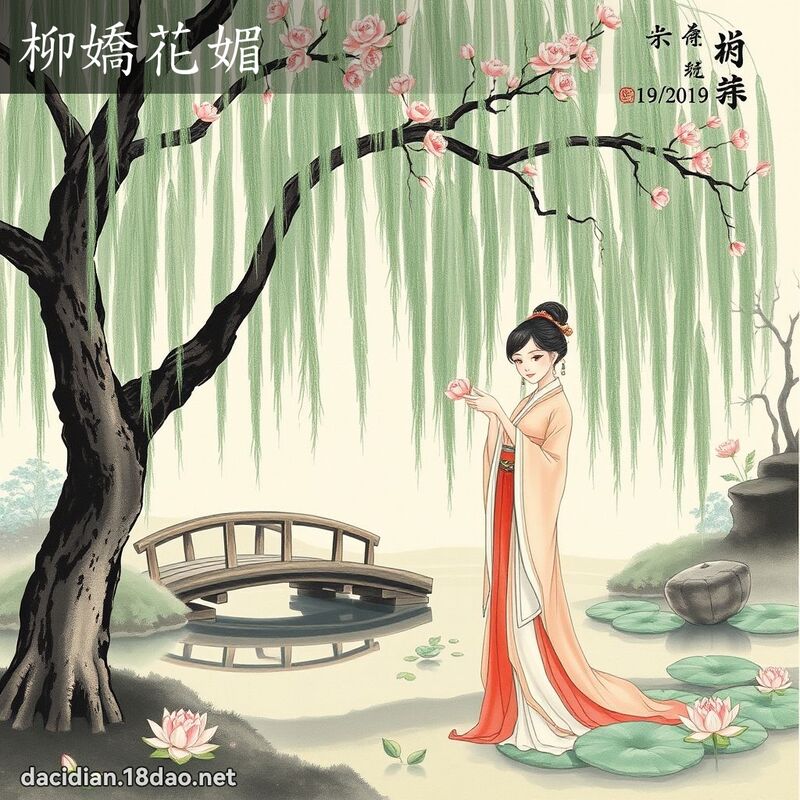 柳娇花媚 配图