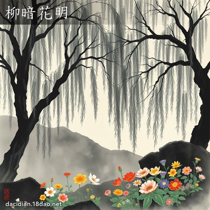 柳暗花明 配图
