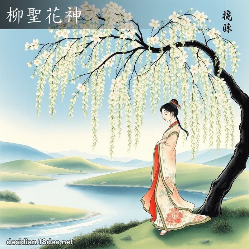 柳圣花神 配图