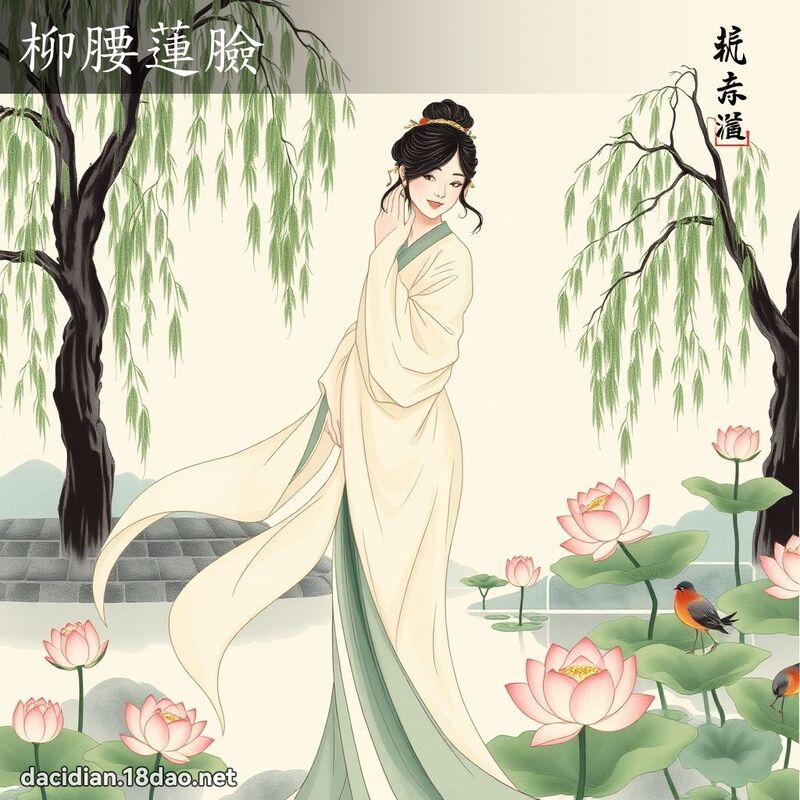 柳腰莲脸 配图