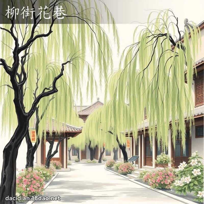 柳街花巷 配图