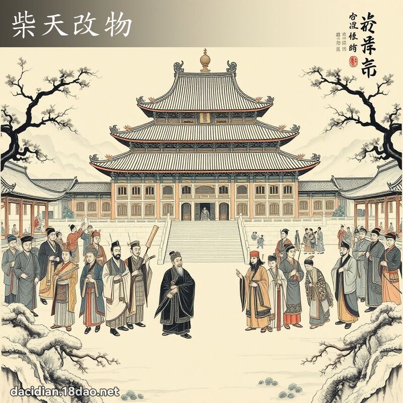 柴天改物 配图