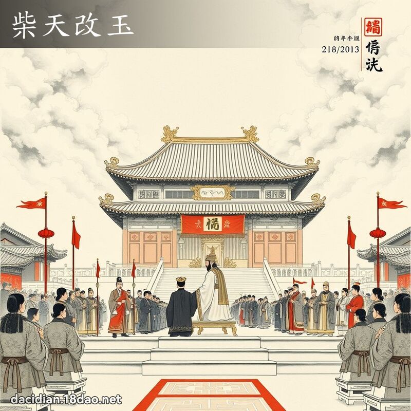 柴天改玉 配图