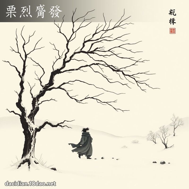 栗烈觱发 配图