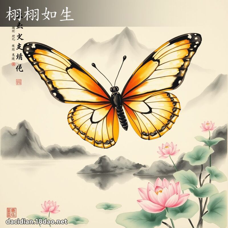 栩栩如生 配图